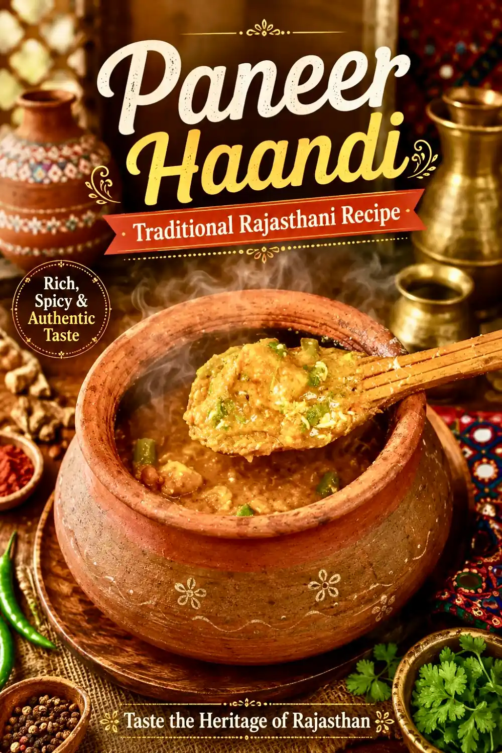 Pin for Restaurant Style Paneer in Clay Handi | Rich & Creamy Paneer Lababdar