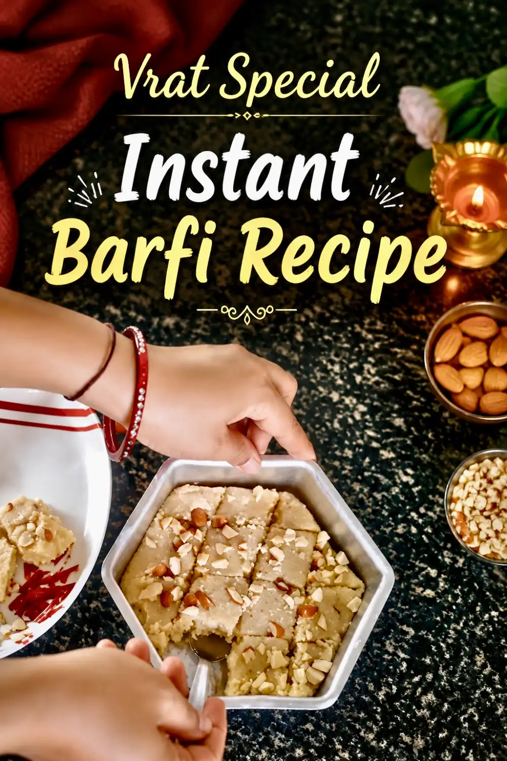 Pin for Vrat Special Milk Powder and Paneer Barfi