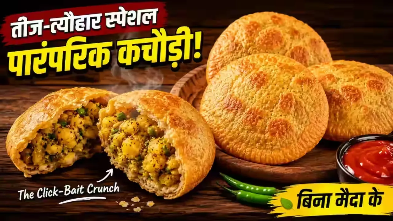 Khasta Aloo Kachori - Perfect Travel & Breakfast Snack