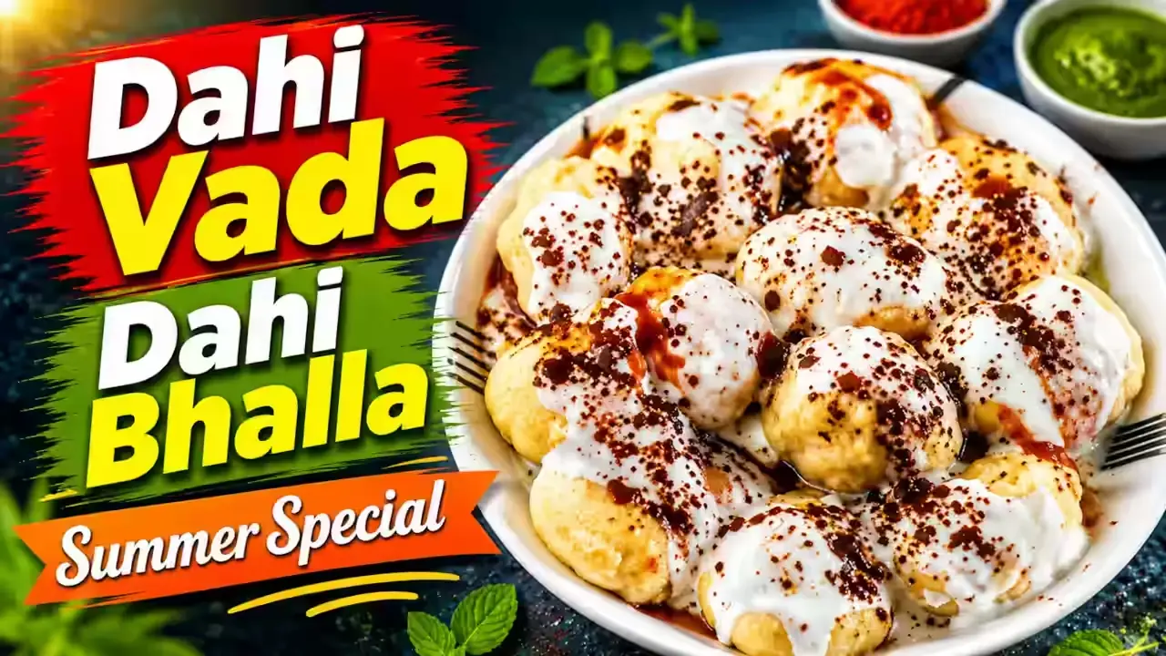 Soft & Spongy Dahi Bhalla Recipe | Easy Wedding-Style Dahi Vada at Home