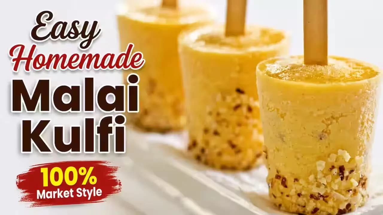 Creamy Malai Kulfi Recipe: How to Make Kulfi at Home